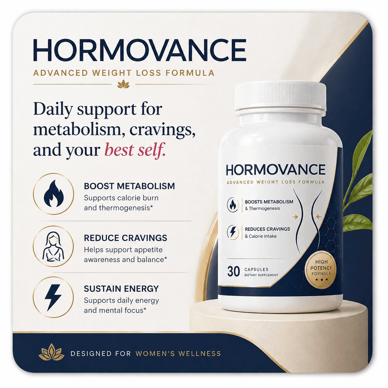 Hormovance Natural Hormone Support Formula